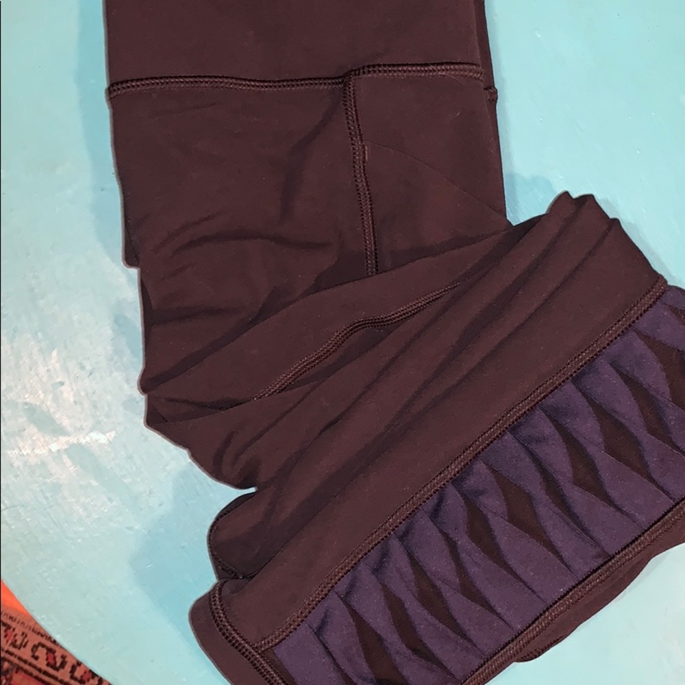 Athleta leggings SP navy black powervita 7/8